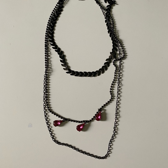 Layered black choker - Picture 2 of 4